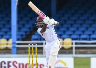 justin greaves struck an unbeaten half century as west indies made a steady start to the second test against pakistan photo afp justin greaves struck an unbeaten half century as west indies made a steady start to the second test against pakistan photo afp