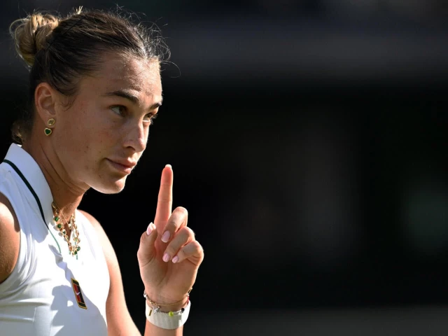 world number one aryna sabalenka is aiming to bounce back from wimbledon disappointment as she launches her north american hard court season in toronto photo afp file world number one aryna sabalenka is aiming to bounce back from wimbledon disappointment as she launches her north american hard court season in toronto photo afp file