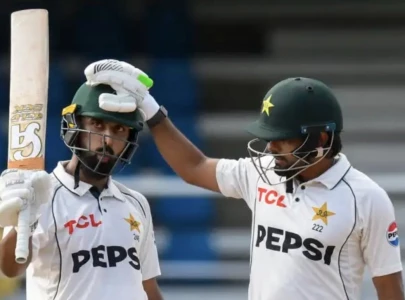 shafique babar lead strong pakistan reply against west indies shafique babar lead strong pakistan reply against west indies