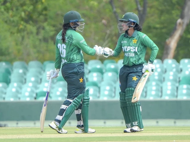 pakistan women won by four wickets photo pcb pakistan women won by four wickets photo pcb