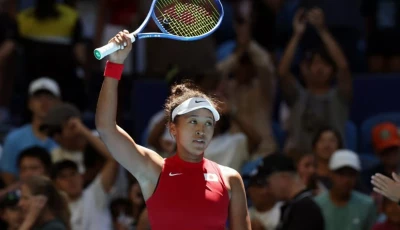 naomi osaka of japan in action during her quarter final match against elisabetta cocciaretto of italy at the washington dc open tennis tournament photo afp naomi osaka of japan in action during her quarter final match against elisabetta cocciaretto of italy at the washington dc open tennis tournament photo afp