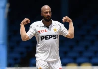 off spinner sajid khan took four wickets to help pakistan move towards victory in the second test photo pcb