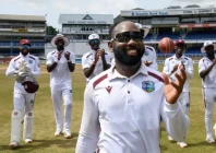 jomel warrican leads the team off after picking up 6 for 112 photo afp