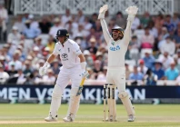 joe root fell lbw once more in a huge boost to new zealand photo afp