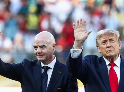 trump jumps in support of infantino