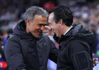 unai emery right enjoys competing against paris coach luis enrique photo afp unai emery right enjoys competing against paris coach luis enrique photo afp