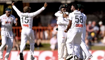 bangladesh secured their maiden test victory in australia after defeating the hosts by nine wickets in a dominant display in darwin photo afp file