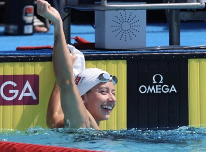 douglass reclaims 50m freestyle world record