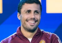 spain s rodri smiles during a news conference photo afp