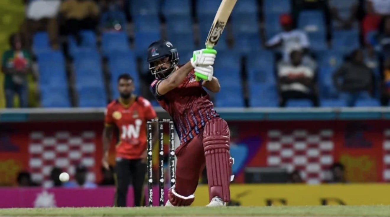 Shadab powers Falcons to CPL win over Patriots