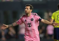lionel messi scored his 14th mls goal as inter miami fell 2 1 to toronto fc photo reuters