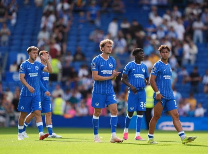 brighton start premier league season with rout of 10 man villa