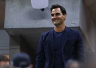 roger federer looks ahead to his exhibition return to arthur ashe stadium photo afp