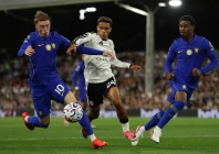 cole palmer l with fulham s english midfielder 24 josh king c during the english premier league football match photo afp