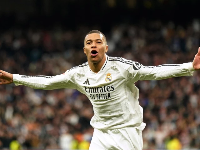 kylian mbappe scored a brilliant hat trick to help real madrid thrash real sociedad 4 1 in la liga photo reuters kylian mbappe scored a brilliant hat trick to help real madrid thrash real sociedad 4 1 in la liga photo reuters