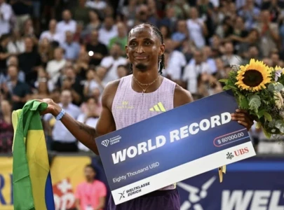 dos santos russell set world records dos santos russell set world records