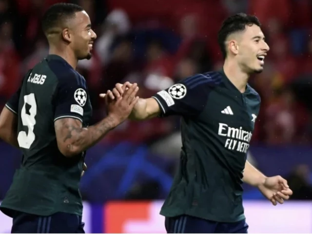 gabriel martinelli and gabriel jesus could be set to leave arsenal photo afp gabriel martinelli and gabriel jesus could be set to leave arsenal photo afp