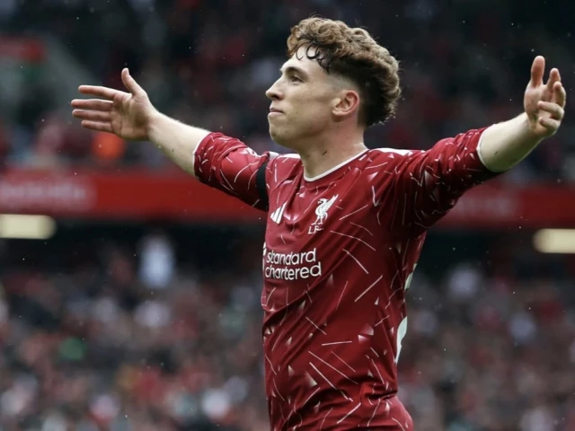 liverpool s victor munoz celebrates scoring their second goal against forest photo afp liverpool s victor munoz celebrates scoring their second goal against forest photo afp