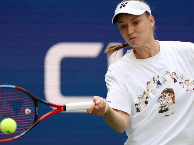 kazakhstan s elena rybakina practices ahead of the us open photo afp kazakhstan s elena rybakina practices ahead of the us open photo afp
