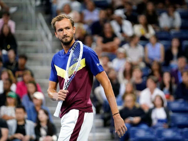 daniil medvedev made his way serenely into the second round at flushing meadows on sunday photo reuters daniil medvedev made his way serenely into the second round at flushing meadows on sunday photo reuters