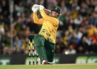 south african opener lhuan dre pretorius has powered his side to a comfortable 43 run victory over zimbabwe photo afp