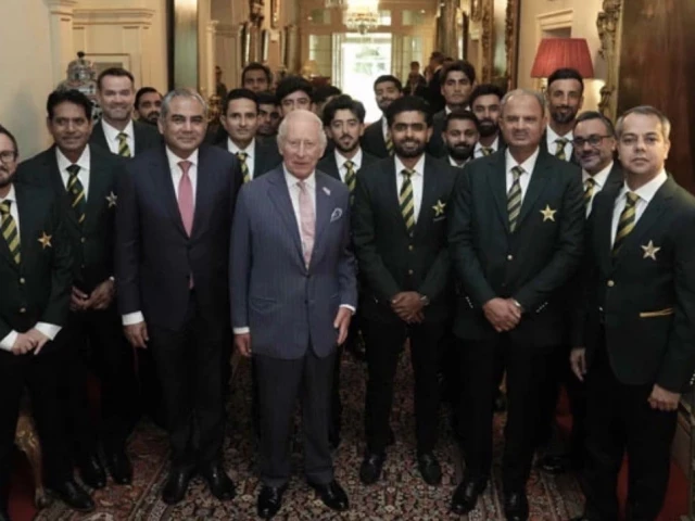 Babar’s bat for King Charles