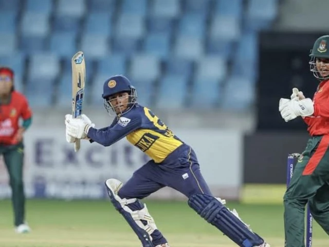Sri Lanka edge Bangladesh to reach Asia Cup semi-finals