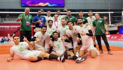 pakistan squad pose for a picture after victory over chinese taipei during the 19th asian games at hangzhou china photo pvf