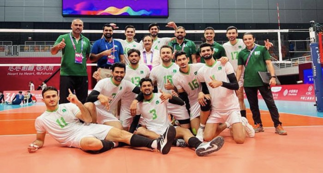 Pakistan men's volleyball team determined to participate in Asian Games