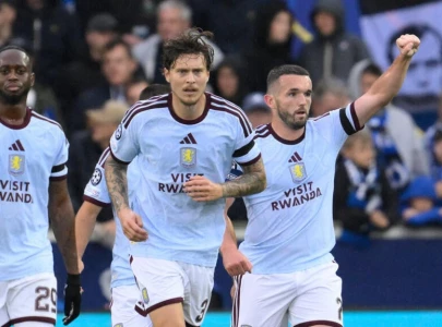 villa beat brugge in champions league opener