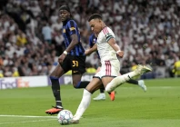kylian mbapp scores real madrid s opener against inter milan photo afp kylian mbapp scores real madrid s opener against inter milan photo afp