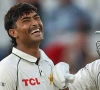 razaullah smashed nine sixes to equal tim southee s record for the most by a player on test debut during a remarkable innings against england at edgbaston photo afp