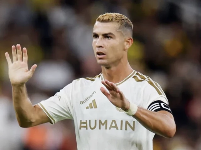cristiano ronaldo called for life bans after rival fans taunted al hilal s ruben neves photo afp cristiano ronaldo called for life bans after rival fans taunted al hilal s ruben neves photo afp