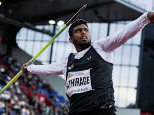 the 23 year old rumesh tharanga pathirage says the damage is a psychological blow ahead of the asian games photo afp the 23 year old rumesh tharanga pathirage says the damage is a psychological blow ahead of the asian games photo afp