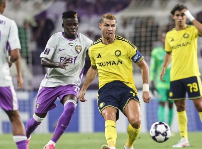 al nassr suffer heavy al ain defeat