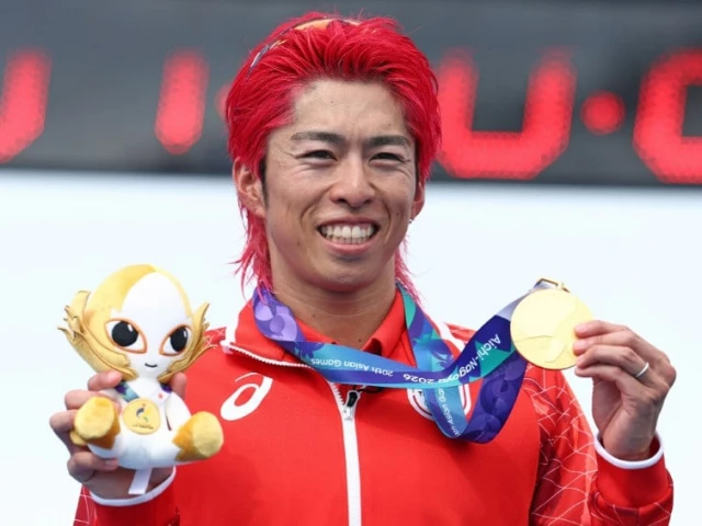 Japan’s Hojo wins first gold of Asian Games