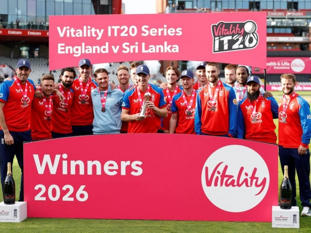 england s harry brook holds the trophy as he celebrates with teammates after winning the series photo reuters england s harry brook holds the trophy as he celebrates with teammates after winning the series photo reuters