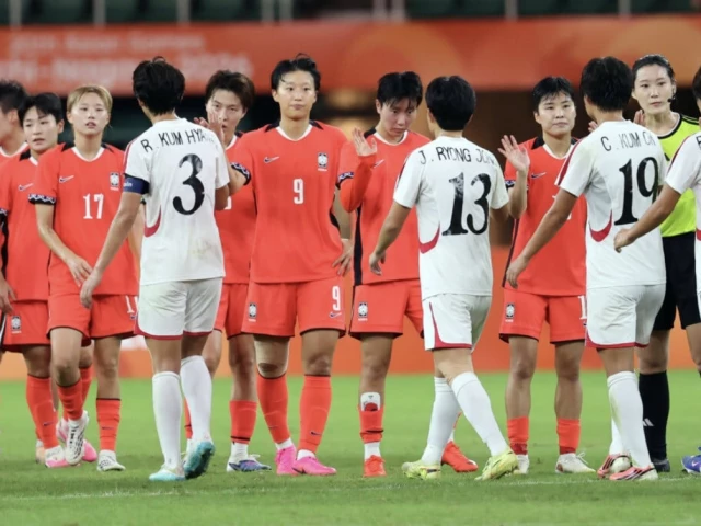 North and South Korea fight out draw in niggly Asian Games clash