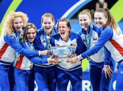 czech republic beat ukraine to win bjk cup