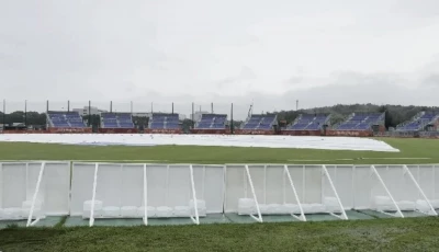 an empty stadium after rain washed out the asian games men s cricket quarter final between pakistan and hong kong china in nisshin japan photo pcb an empty stadium after rain washed out the asian games men s cricket quarter final between pakistan and hong kong china in nisshin japan photo pcb