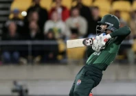 pakistan s abdul samad hit a six and four fours off one over from mustafizur rahman photo afp