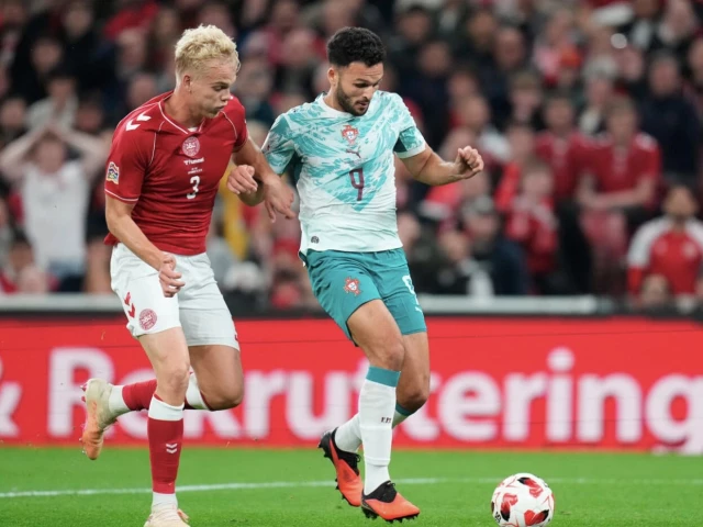 goncalo ramos started up front in place of cristiano ronaldo photo afp goncalo ramos started up front in place of cristiano ronaldo photo afp