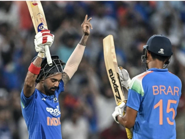 Rahul smacks century in India v Windies ODI