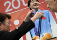 china s yu zidi was one of the stars of the games photo afp china s yu zidi was one of the stars of the games photo afp
