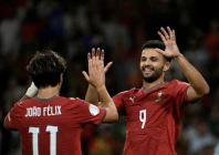 goncalo ramos scored the winner for portugal as they qualified for the quarter finals of the nations league with a win over norway photo afp goncalo ramos scored the winner for portugal as they qualified for the quarter finals of the nations league with a win over norway photo afp