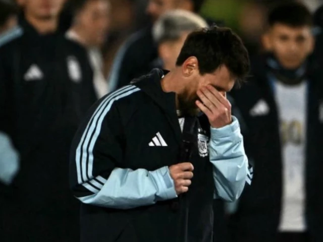 Messi says Argentina retirement is 'saddest day of my career'