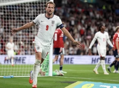 kane eyes ronaldo record after matching england cap mark