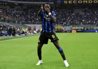 marcus thuram scored inter milan s third goal against parma photo afp