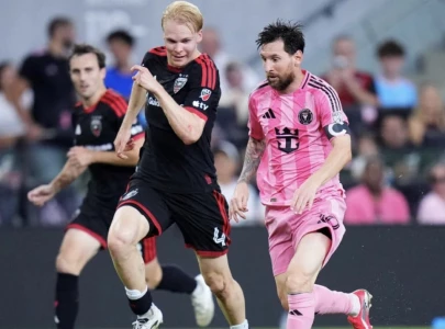 messi nets brace to win in first match after argentina exit