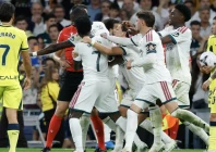 real madrid s brazilian forward vinicius junior scored and then was sent off and his goal was disallowed which sent him into a rage photo afp